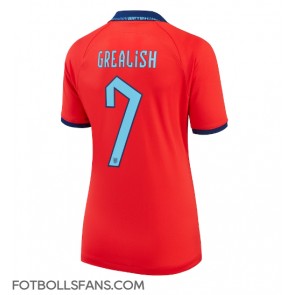 England Jack Grealish #7 Replika Bortatröja Damer VM 2022 Kortärmad